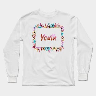 Pink youth Long Sleeve T-Shirt